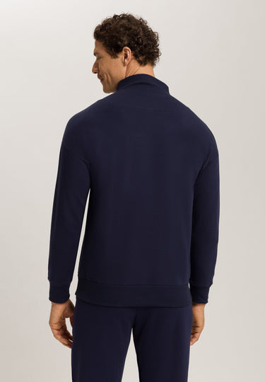 Natural Living Organic Cotton French Terry Sweatshirt | Deep Navy 75775-1610